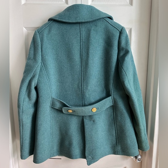 J Crew Stadium Cloth Wool Coat - Picture 3 of 8